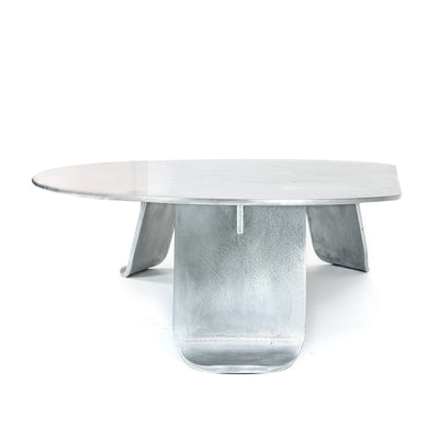 Chrysalis No. 1 Low Table in Hot Zinc Finish by WYETH, Made to Order