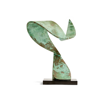 Bronze Abstract Sculpture by John David Ferguson, 1987