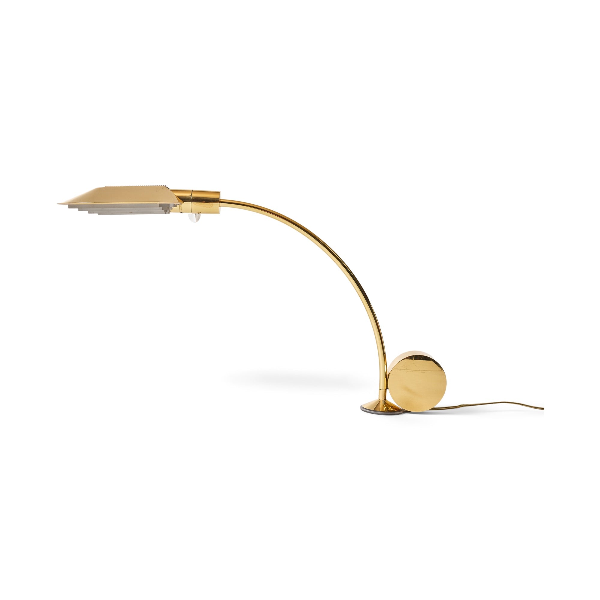 Minimalist Counterweight Lamp by Cedric Hartman