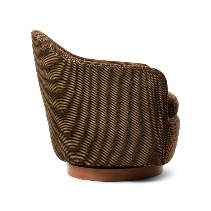 Swiveling Slipper Chair by Milo Baughman for Thayer-Coggins