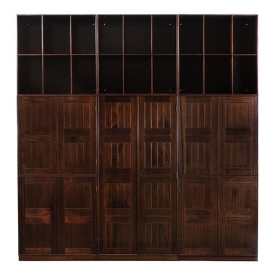 Mogens Koch Library Cabinets in Fumed Mahogany by Mogens Koch for Rud Rasmussen, 1932