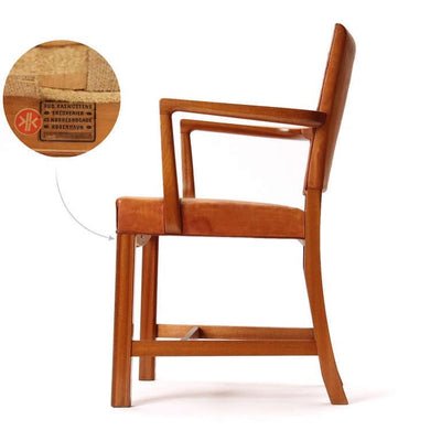 Pair of Arm Chairs by Kaare Klint for Rud Rasmussen