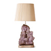 Amethyst Crystal Table Lamp by Carole Stupell, 1950s