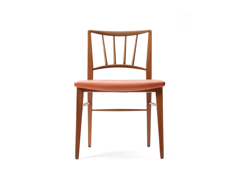 Set of 10 Spindle Back Dining Chairs by Edward Wormley for Dunbar