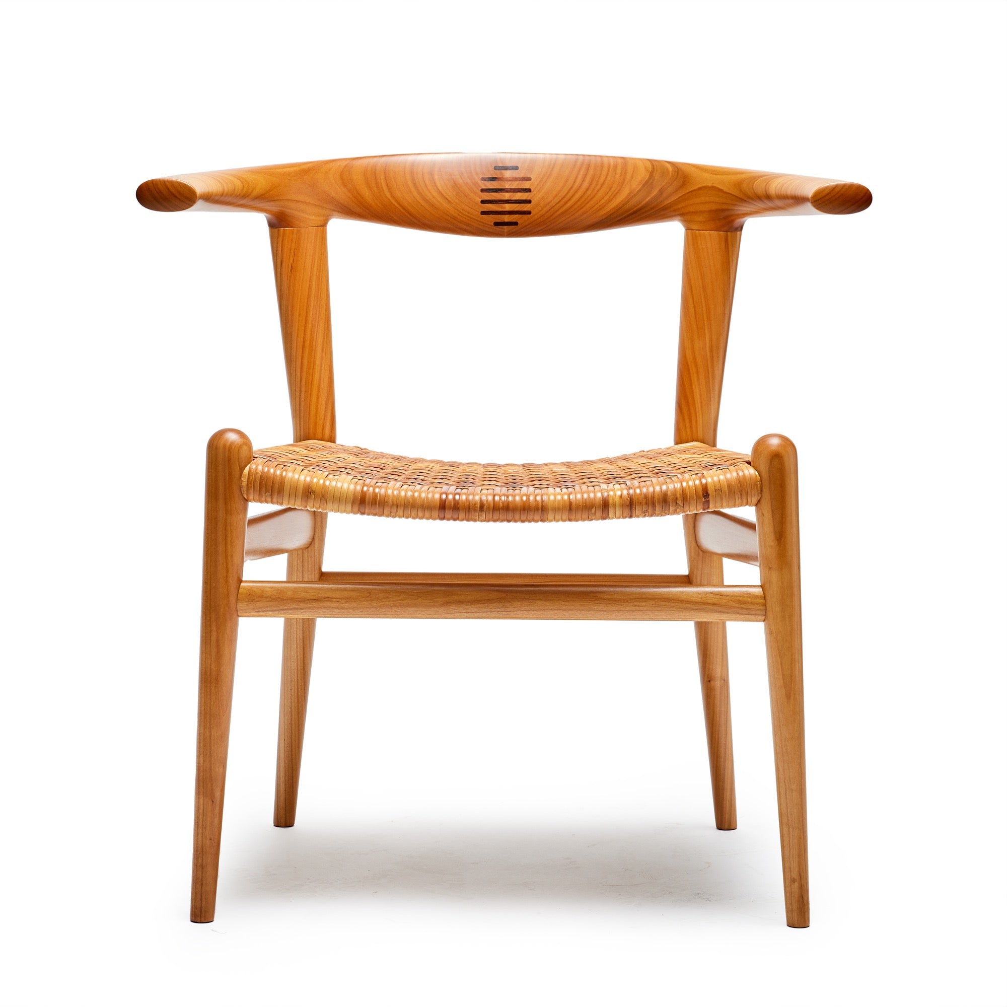 Cherry "Bullhorn" Dining Chair by Hans J. Wegner for PP Mobler, 1955