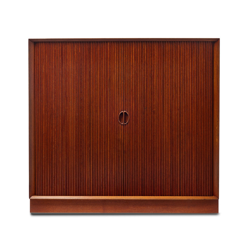 Tambour Cabinet by Peter Hvidt & Orla Mölgaard-Nielsen for Soborg Mobler