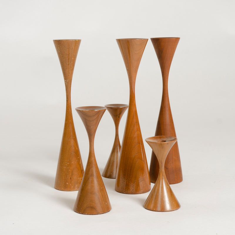 Cinched Candleholders by Rude Osolnik