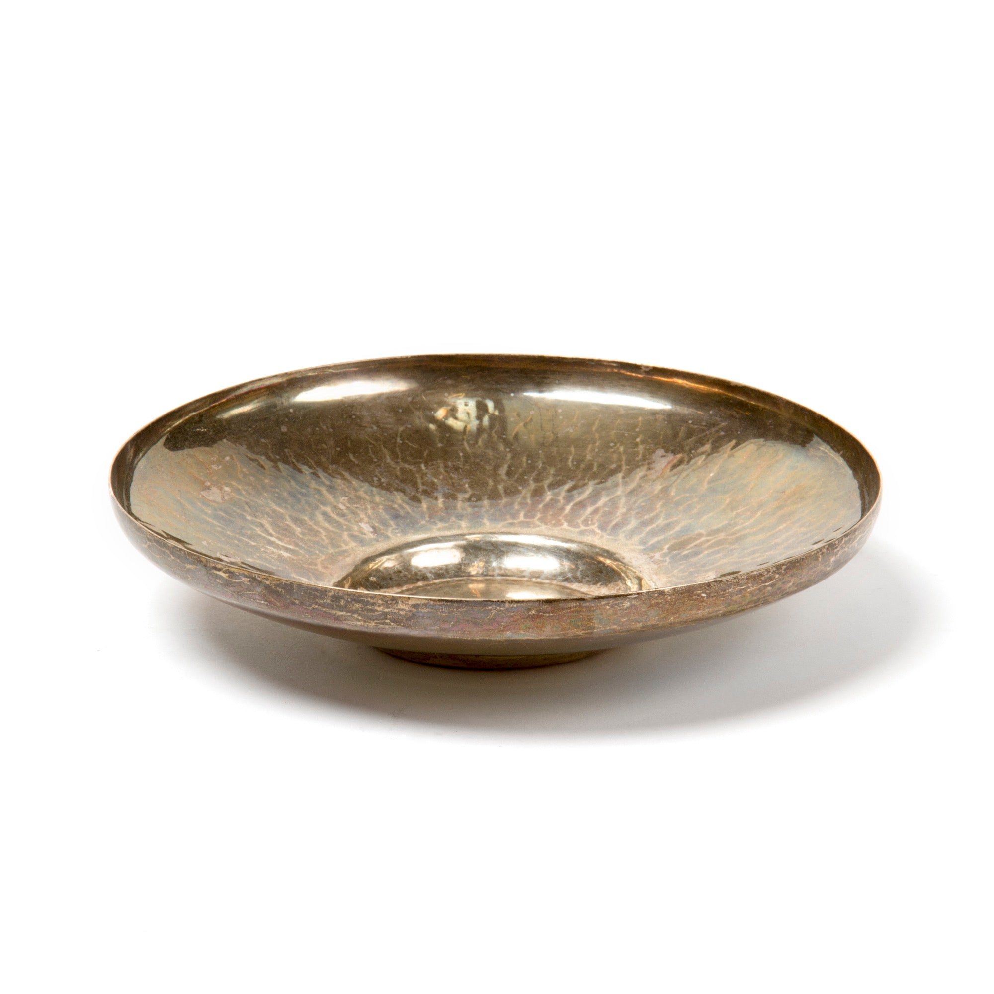 Hammered Silver Bowl by Jan Albers