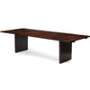 Original Bamboo Dining Table with End Leaves by WYETH