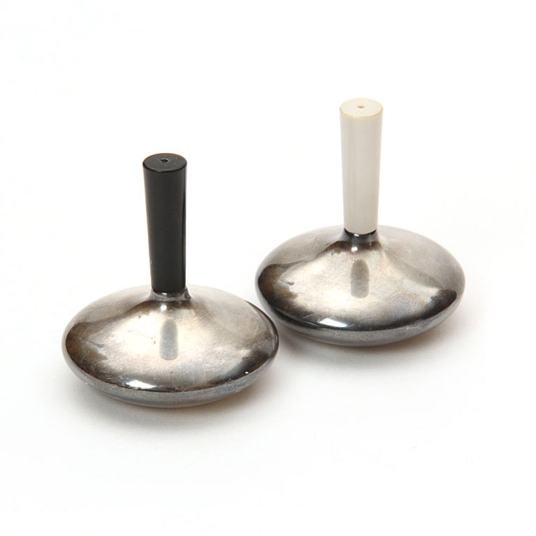 Silver Salt and Pepper Shakers by Carl Cohr for Cohr, 1960s