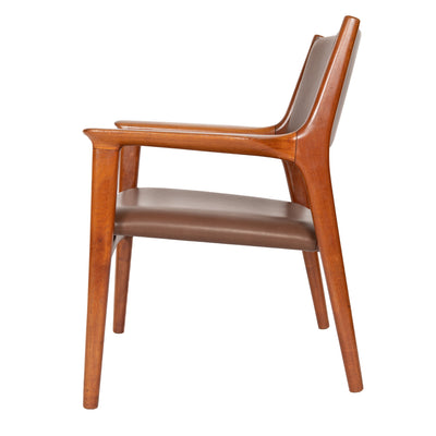 Teak Lounge Chair by Hans J. Wegner for Johannes Hansen, 1958