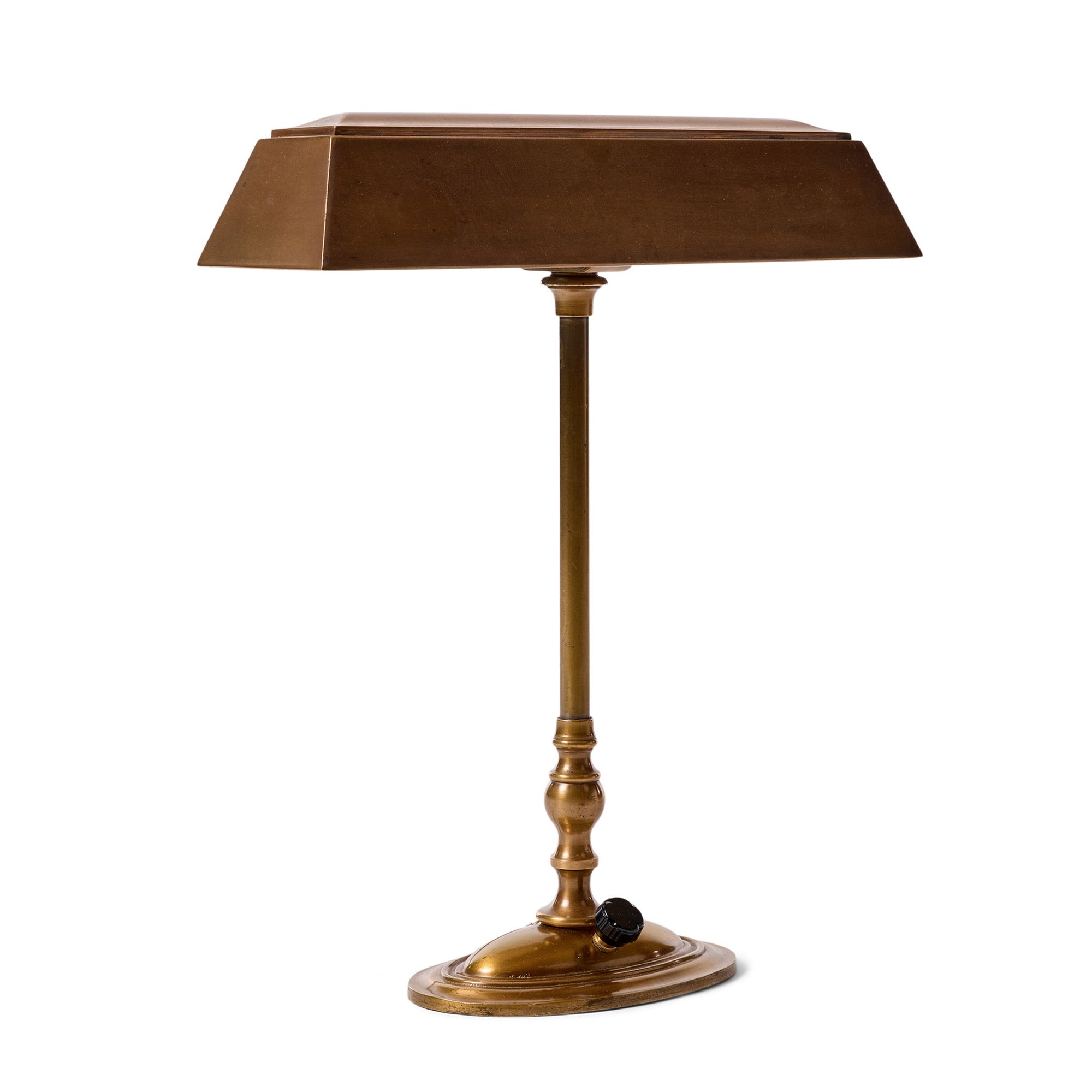 Bronze Desk Lamp by Frink Co., 1920s