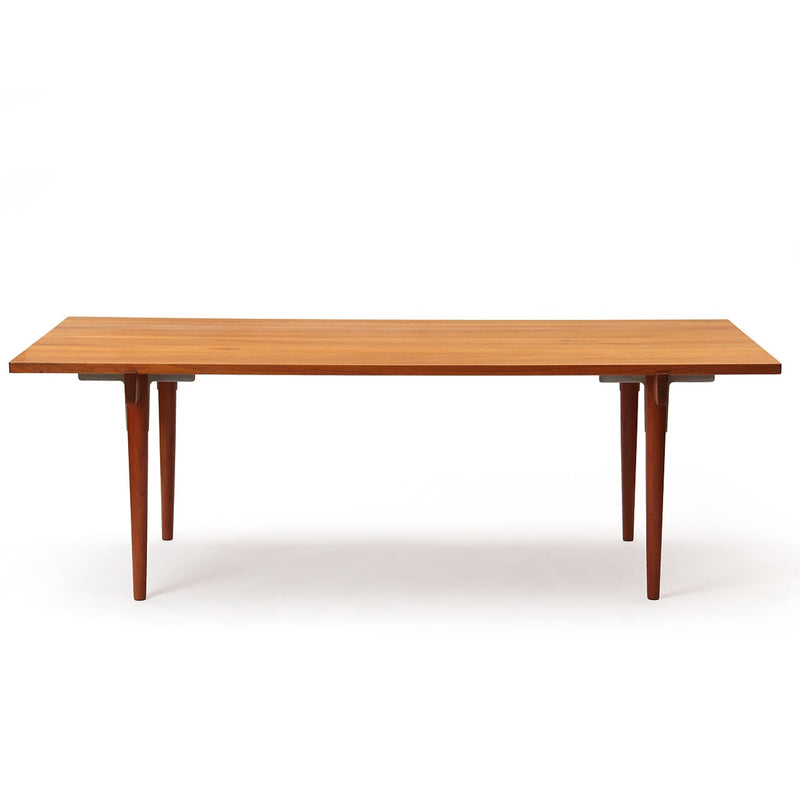 Modernist Teak Table by Hans J. Wegner for Johannes Hansen, 1960s