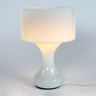 Glass Table Lamp by Enrico Capuzzo for Vistosi, 1965