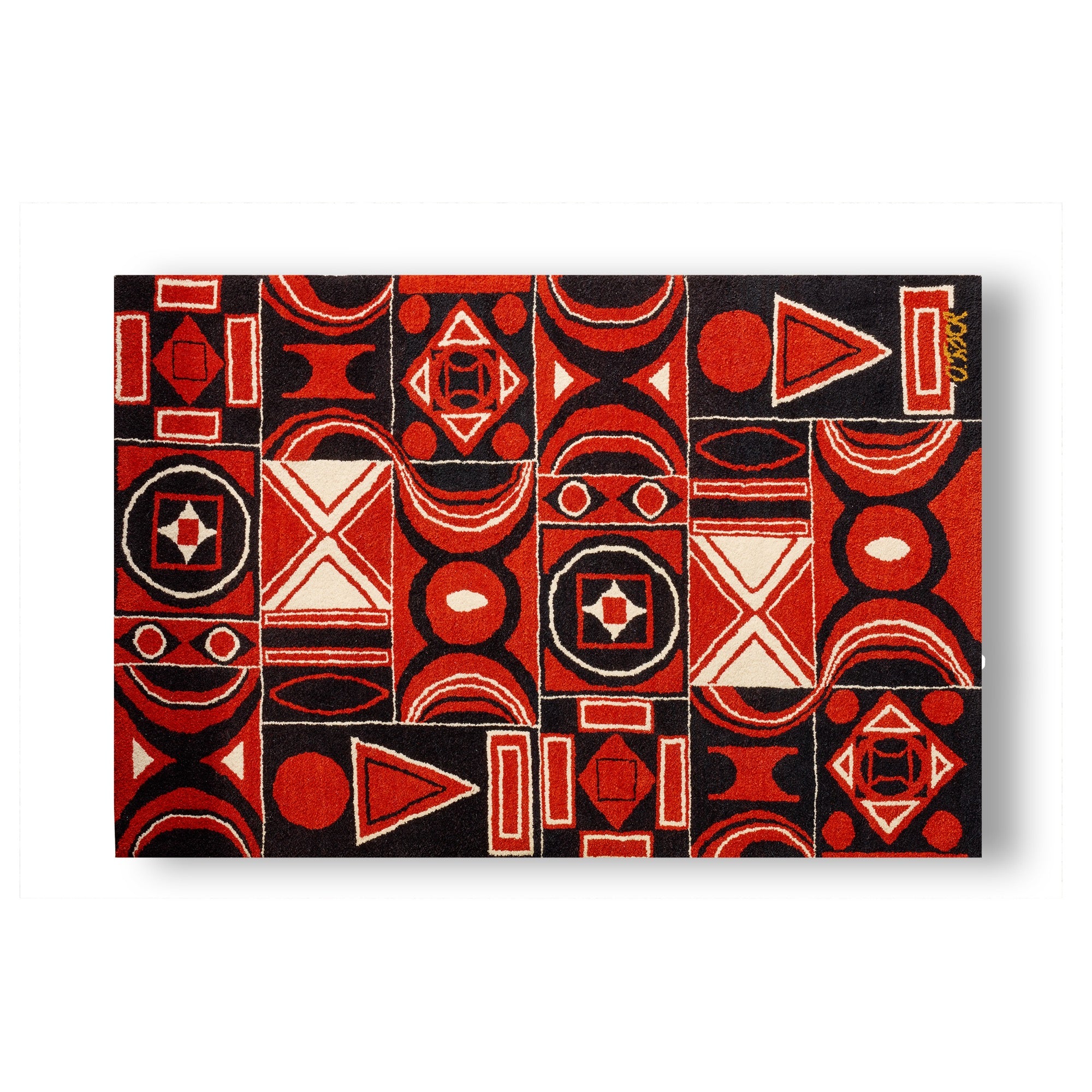 Geometric Rug/Tapestry by Olga Fisch