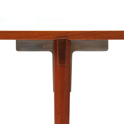 Modernist Teak Table by Hans J. Wegner for Johannes Hansen, 1960s