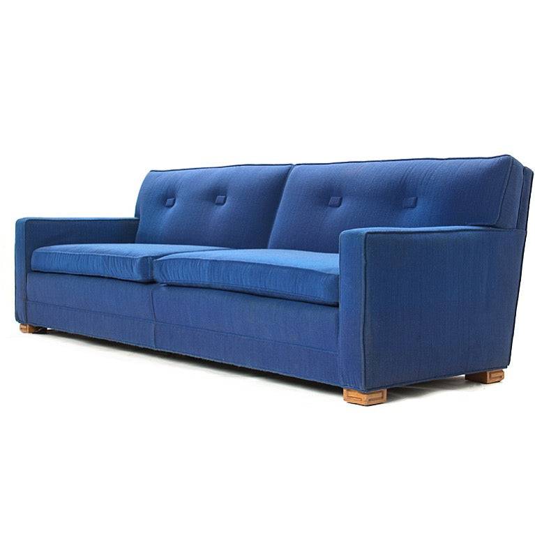 Large Scale Four Seat Sofa by Edward Wormley for Dunbar