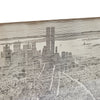 Lithograph of New York City Skyline by Finkenberg