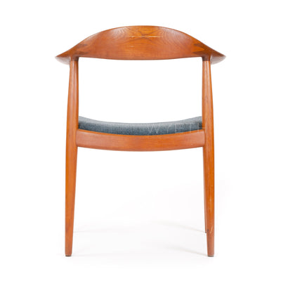 Teak 'Round' Chair by Hans J. Wegner for Johannes Hansen, 1949