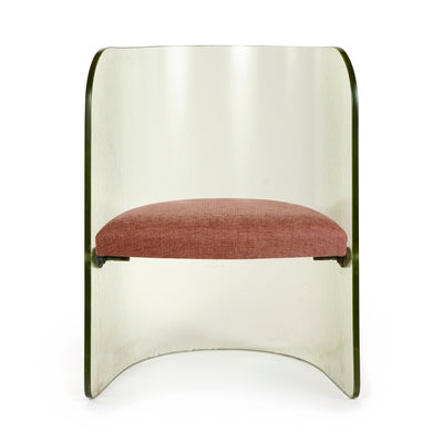 Glass Armchair by Louis Dierra for Pittsburgh Plate Glass Co., 1939