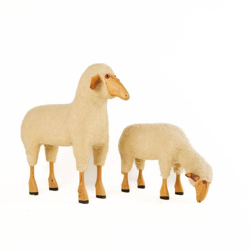 Pair of Sheep by Hans-Peter Krafft for Meier, 1960's
